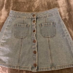 Brandy Melville denim skirt
